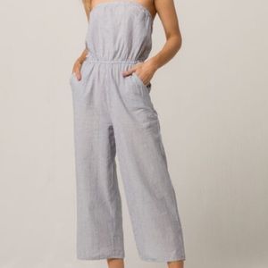 Blue & White Jumpsuit